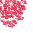 thumbnail image 5 of Ruidee 100 Pcs Connecteurs de Fil de Fourche Isolés M5 22-16 Awg U Type Bornes de Serrage Électrique (Rouge/spfh5), 5 of 5