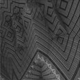 thumbnail image 1 of Ahgly Company Machine Washable Indoor Square Transitional Charcoal Black Area Rugs, 7' Square, 1 of 7