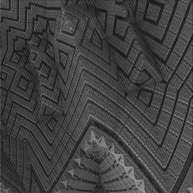 Ahgly Company Machine Washable Indoor Square Transitional Charcoal Black Area Rugs, 7' Square