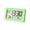 Green, variant on tumgatte Digital Clock With LCD Display Thermometers Hygrometer Digital Temperature Humidity Monitor With Smart Clock Wal&mart Deals