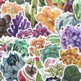 thumbnail image 2 of 71PCS Luggage Sticker Cartoon Plant Suitcase Decal Car Sticker Graffiti Sticker, 2 of 9