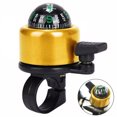 thumbnail image 3 of Bangcool Bike Bell Mini 2 in 1 Compass Aluminium Alloy Cycling Handlebar Bell Bicycle Ring for Travel Riding, 3 of 10