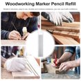 thumbnail image 4 of Minkissy Woodworking Refill 6Pcs Moisture Resistant Pencil Lead for Rough Surfaces, 4 of 5
