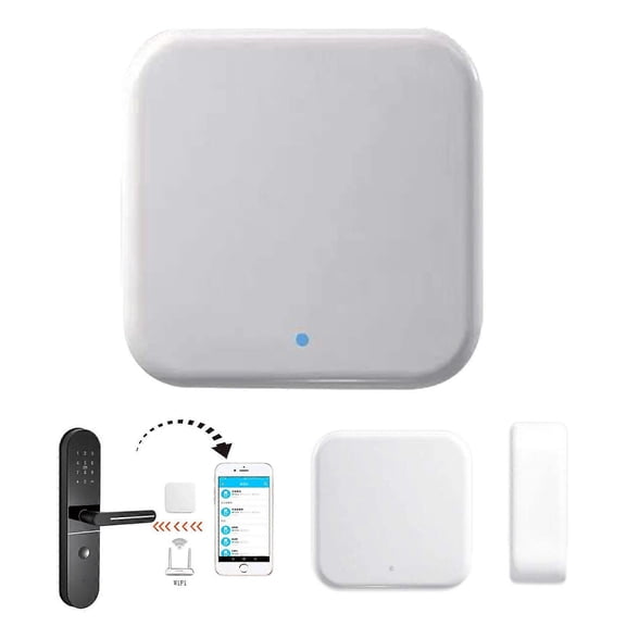 G2 WiFi Gateway for Remote Smart Lock Control, TTLock App Device 2.4G Smart Hub Fg