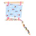 thumbnail image 3 of Pet Cage  House, Colorful Pet Hammock Tent Open Design  Free Climbing Exercise With Ladder For Golden Bear For Bird, 3 of 8