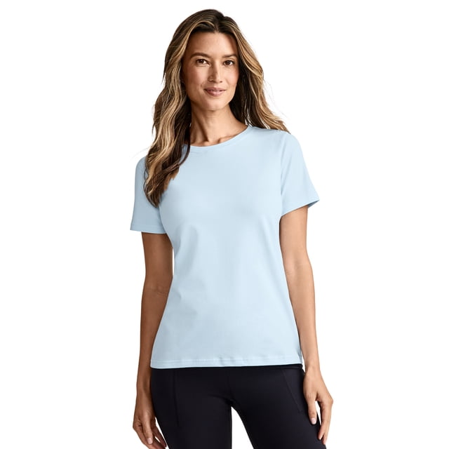 Jockey T-Shirt à Manches Courtes Extensible en Coton Biologique pour Femmes
