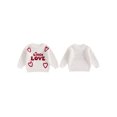 thumbnail image 2 of Gupgi Chandails de Printemps pour Filles, Mode Cœur d'Amour, Manches Longues, Col Rond, Pulls pour Bébés Filles, 2 of 9