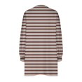 thumbnail image 5 of RXIRUCGD Chandail en Molleton Oversize pour Femmes, Col Rond, Manches Longues, Imprimé, Marron, Taille : S, 5 of 5