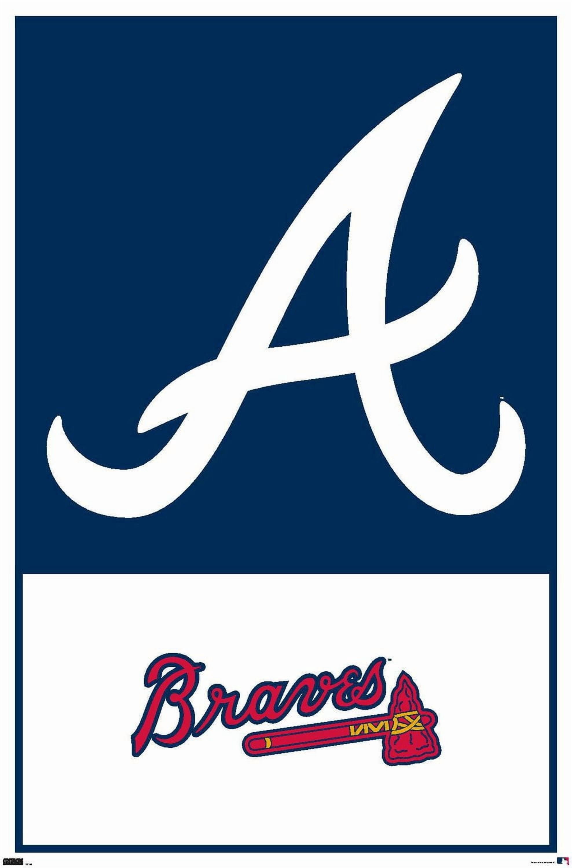 MLB Atlanta Braves - Logo 22 Wall Poster, 22.375" x 34"