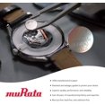 thumbnail image 5 of Murata 371 SR920SW Battery 1.55V Silver Oxide Watch Button Cell (100 Batteries), 5 of 5