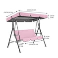 thumbnail image 2 of UsRHHA Garden Chair Cover Outdoor Sunscreen 210D Polyester, Waterproof Seat Cover, Patio Furniture Protection, 2 of 4