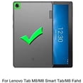 thumbnail image 2 of Mignova pour Lenovo Tab M8 Étui 8,0 Pouces, Hybride à Trois Couches, Étui Intégrale Antichoc, Armure de Protection Robuste Intégrale avec Support pour Tablette Lenovo Tab M8/M8 Smart Tab 8,0 (Noir/noir), 2 of 7