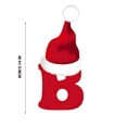 thumbnail image 3 of Fridja 26 Letters Christmas Tree Decoration Pendant, Christmas Tree Ornaments Personalized DIY Christmas Ornaments Christmas Decoration Xmas Tree Hanging Decor (B), 3 of 5