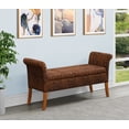 thumbnail image 2 of Convenience Concepts Designs4Comfort Garbo Storage Bench, Forest Leopard Print, 2 of 2
