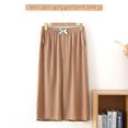 thumbnail image 2 of Pantalon de Pyjama Capri pour Femme, Détente, Décontracté, Été, Bas Amples et Confortables, Jambe Grand, Court, Pantalon de Nuit avec Poches, 2 of 3