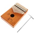 thumbnail image 4 of 1 Ensemble Piano Portable Kalimba 17 Touches Instrument de Musique Kalimba, 4 of 8
