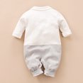 thumbnail image 2 of PatPat Baby Gentleman Faux-two Long Sleeve Jumpsuit (loose shape), 2 of 7