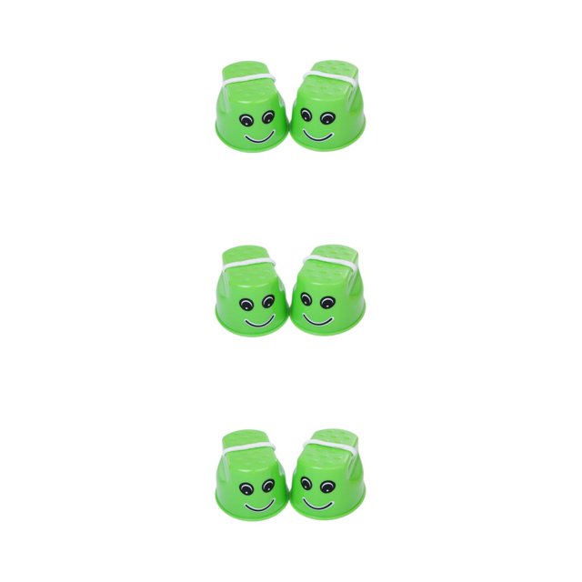 VONKY 2pack/lot Walking Stilts Exciting Outdoor Activity For Kids And Durable green 3Set