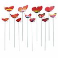thumbnail image 2 of RXIRUCGD Plunger Simulation Butterfly Flower Pot Vase Gardening Bonsai Green Plant Decora, 2 of 4