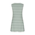 thumbnail image 4 of Ovzne Robes pour Femmes Robe Femmes Printemps et Été Vacances Bouton Col en V Bretelles Haut Robe Vacances Liquidation, 4 of 5