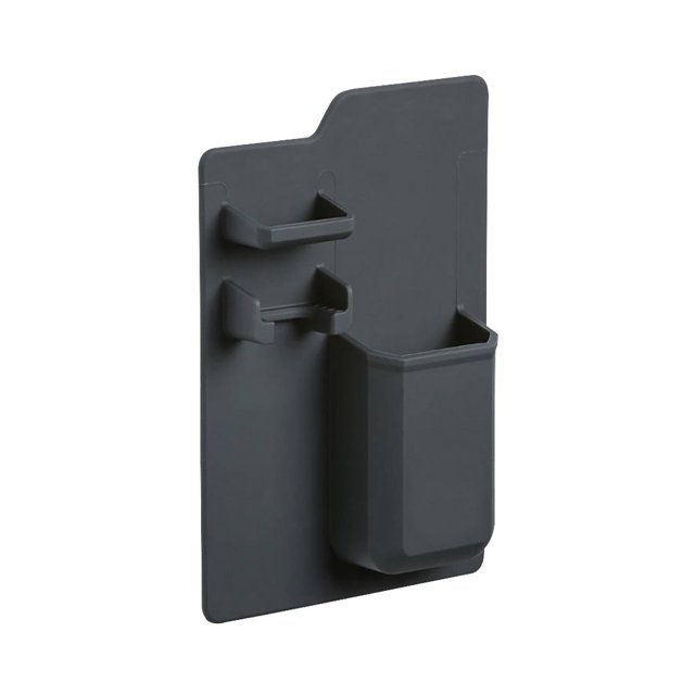Porte-brosse à Dents Silicone Mural Dentifrice Boîte de Rangement Salle de Bain Rasoir Rack Rose