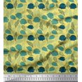 thumbnail image 1 of Soimoi Poly Georgette Fabric Coral & Fish Ocean Print Sewing Fabric Yard 42 Inch Wide, 1 of 3