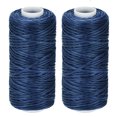 thumbnail image 1 of Unique Bargains Dark Blue Polyester Waxed Leather Sewing Thread, 55 Yards, 2 Pack, 1 of 6