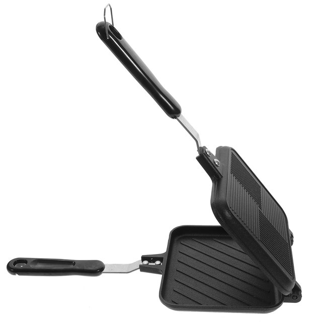 Shisuyan Machine à Sandwich Déjeuner Poignées Amovibles Aluminium 1 Pcs