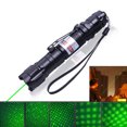 thumbnail image 4 of Green Lasers Flashlight Pointer High Power Rechargeable Pen Long Range Beam Spot 18650 Battery Star Cap Flashlight, 4 of 7
