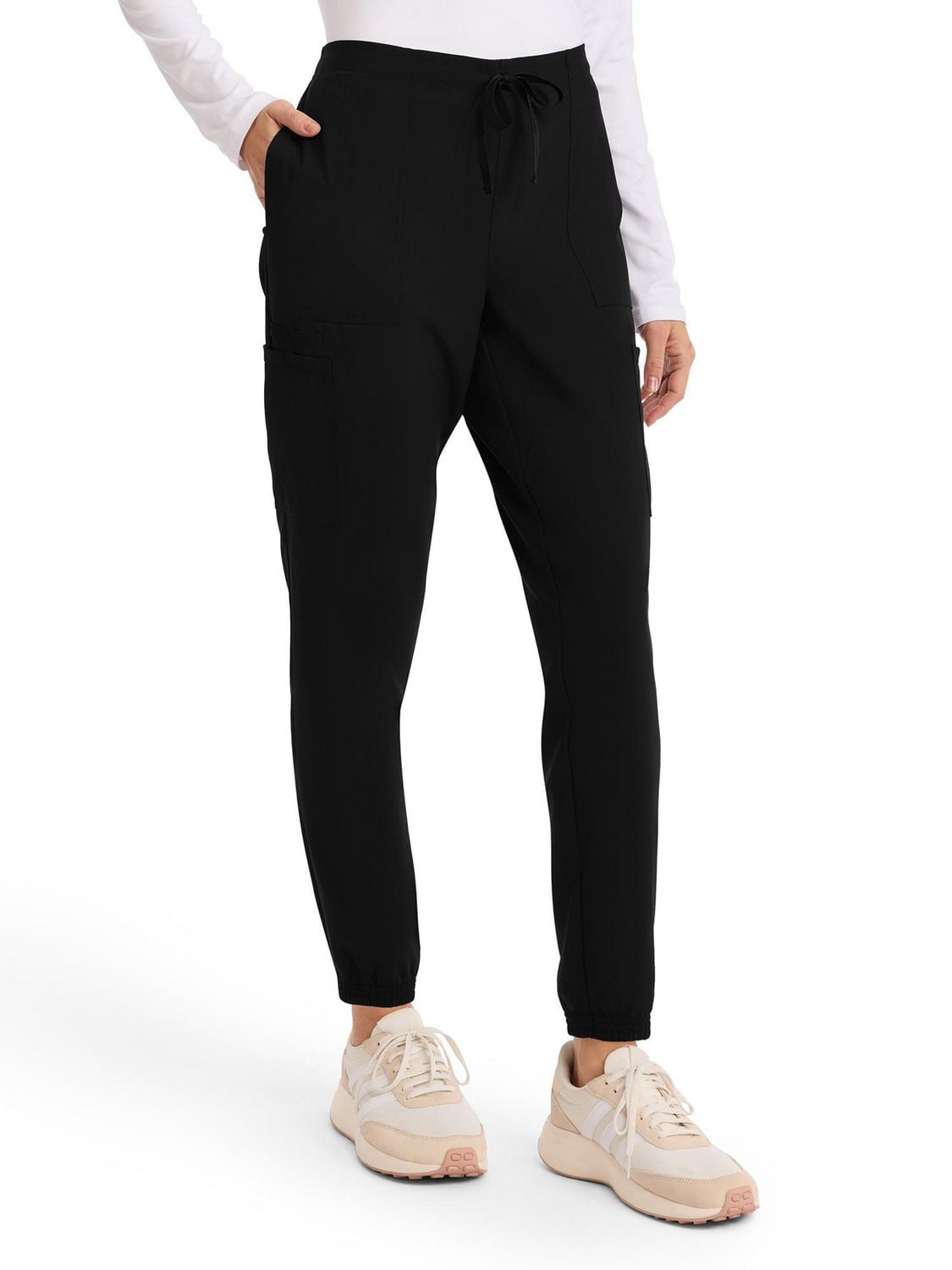 br><br>Jogger à cordon Scrubstar Core Essential Femme