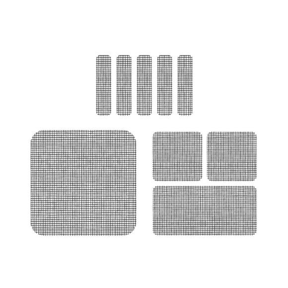 TIELUTT Window Mesh Patch Screen Kit Stucco Patch Sanded Drywall Kits Wall Hole Cover 12x8 Hole Cover up Tape Textu Wall Patch