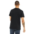 thumbnail image 2 of BELLA+CANVAS T-Shirt Jersey à Col en V pour Homme, TP, Noir Vintage, 2 of 3