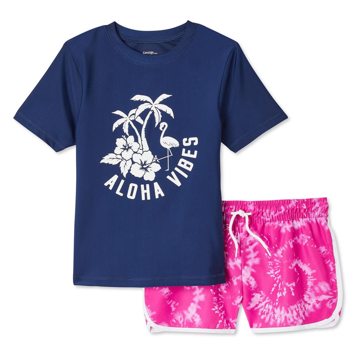 George Gils' Rashguard and Short 2-Piece Set