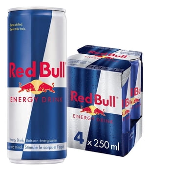 Red Bull Energy Drink, 250 ml (4 pack)