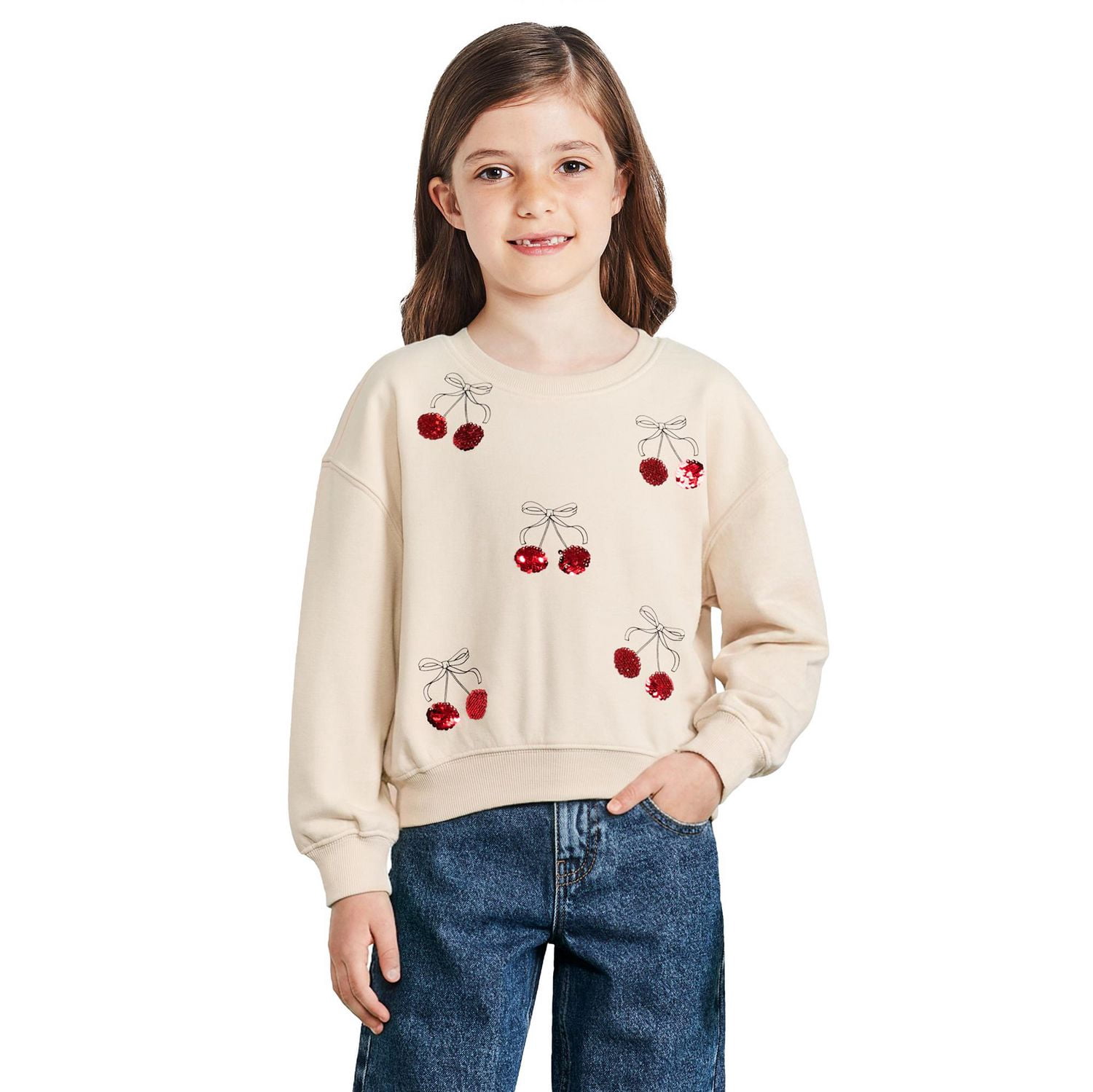 George Girls' Graphic Sweatshirt