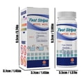 thumbnail image 3 of Pool and Spa Water pH Test Strips for Accurate Acidity and Alkalinity Detection 50PCS, 3 of 7