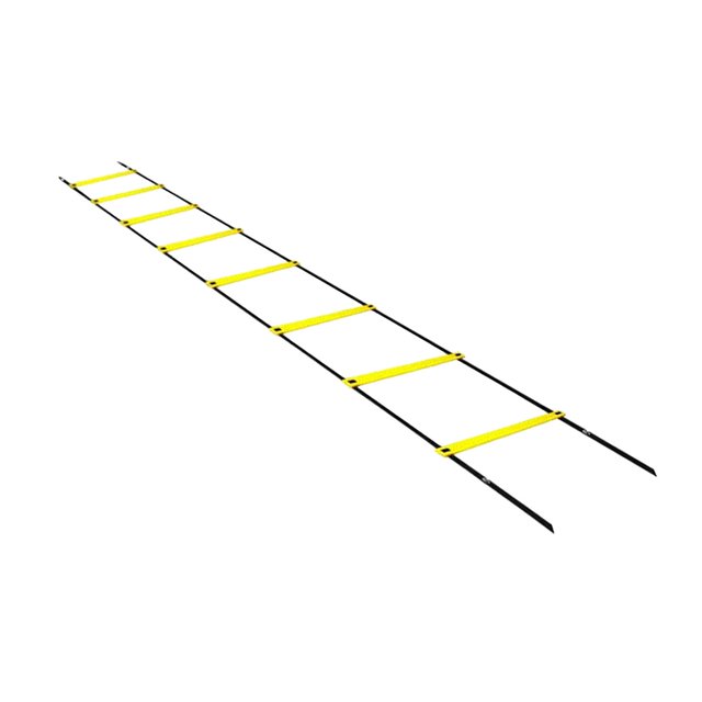 Agility Ladder, Training Exercise Ladders for Soccer Football Boxing Footwork Sports Agility Training with , 8/12/16/20 Rung - Black Yellow, 4M 8Joint