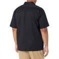 thumbnail image 2 of Dickies Mens Short-Sleeve Work Shirt, XT, Black, 2 of 4