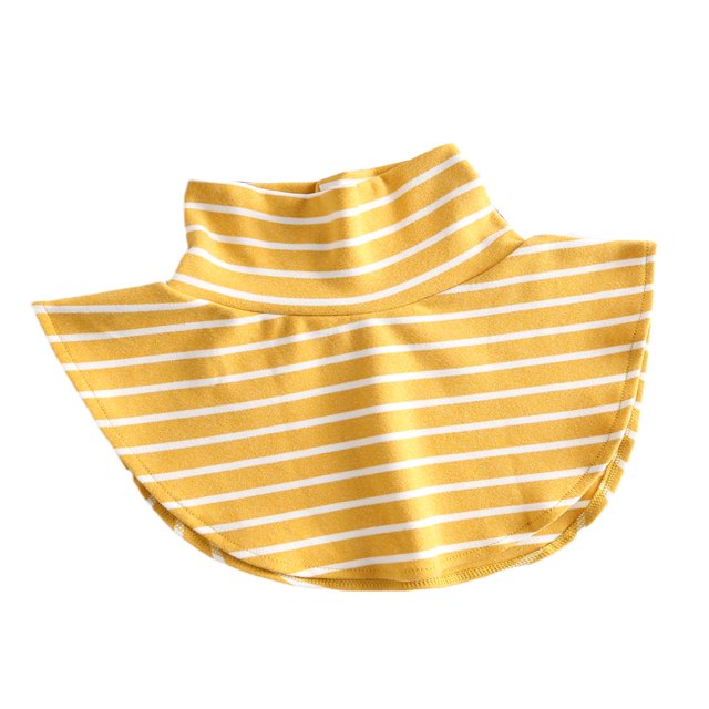MesaSe Les Faux Cols pour Femmes à Col Roulé Détachable/solide Portent une Taille Extérieure Ou en Pull Blanc