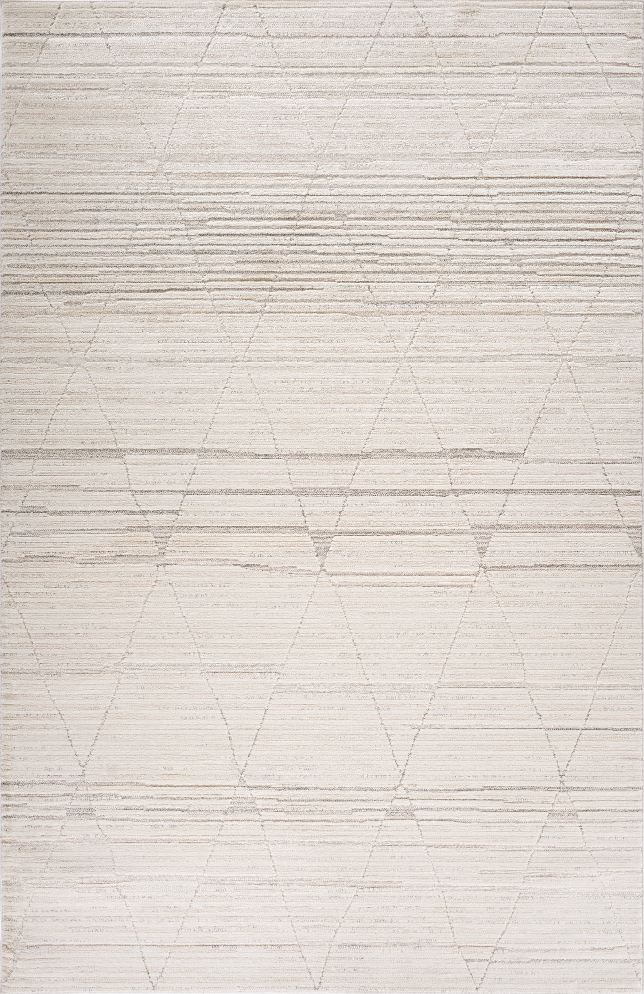 Rug Branch Astra Modern Indoor Area Rug, Beige Cream, Abstract - Living Room, Bedroom