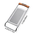 thumbnail image 3 of Dvkptbk stainless steel grater Stainless Steel Foldable Double Sided Grater Multi Functional Household Grater for Potatoes and Cheese Kitchen Tool, 3 of 6