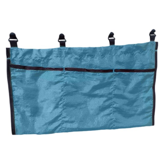 jinwen Pochette Suspendue de Camping Compacte Pliable Portable Sac à Débris pour Sport de Plein Air Bleu