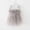 Gris, variante sur Robe pour Filles pour Tout-Petites Sans Manches Unie Robe de Fête pour Usage Quotidien Décontracté Légère Robe de Fête Sans Manches pour Filles de 1 à 6 Ans
