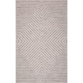 thumbnail image 1 of 8' x 10' Light Grey Geometric Stripes Indoor/Outdoor Rug, 1 of 4