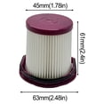 thumbnail image 2 of Vacuum Cleaner HEPA Filter for Shark Cordless LC200JIV LC551JBK, 2 of 9