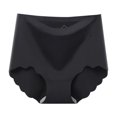 thumbnail image 1 of Plebaso Culottes Taille Haute Sans Coutures pour Femmes, Anti-Fuites, Couvrance Totale, Culottes Invisibles pour Dames, 1 of 5