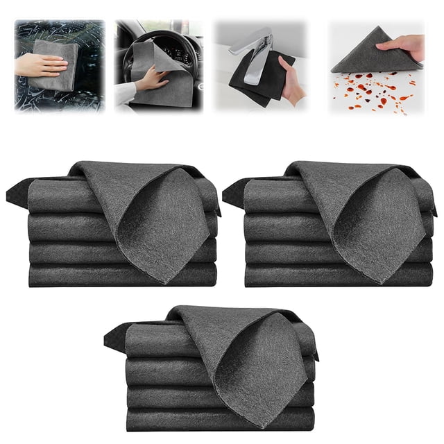 Oleegame 1PC Ten Dollar Items Thickened Cleaning Cloth 2024 New Microfiber Glass Cleaning Cloths All Purpose Microfiber Towels For Cleaning Windows Kitchens Glass