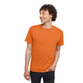 thumbnail image 1 of Hanes Mens Essentials Short Sleeve Cotton T-Shirt, M, Safety Orange, 1 of 1