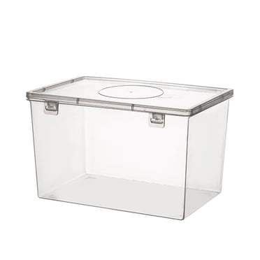 EGNMCR Contenants de Rangement, Rangement et Organisation de Cuisine Contenants de Rangement pour Pain Hermétiques Boîte à Pain Plastique Réutilisable Pain Gâteau Distributeur de Pain Transparent Bac Organisateur de Pain Frais Rangement pour Pain