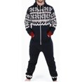 thumbnail image 1 of Mens Fashion Adult Jumpsuit One Piece Non Footed Pajamas, 1 of 2